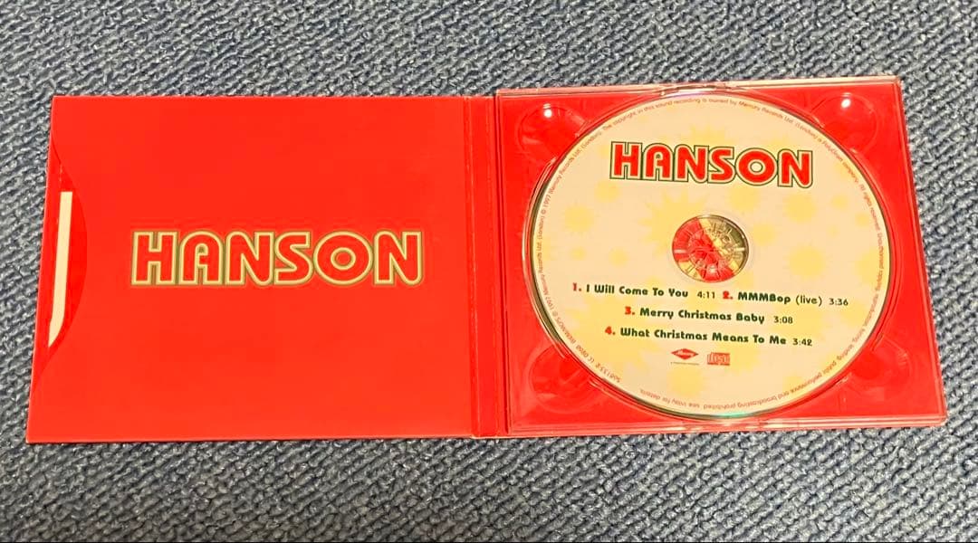 Hanson I Will Come To You CD Limited Edition 1997 with Special Poster