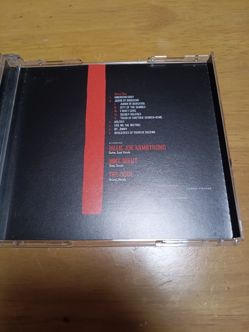 Green Day American Idiot 2CD Japan Press Album Set Pre-owned