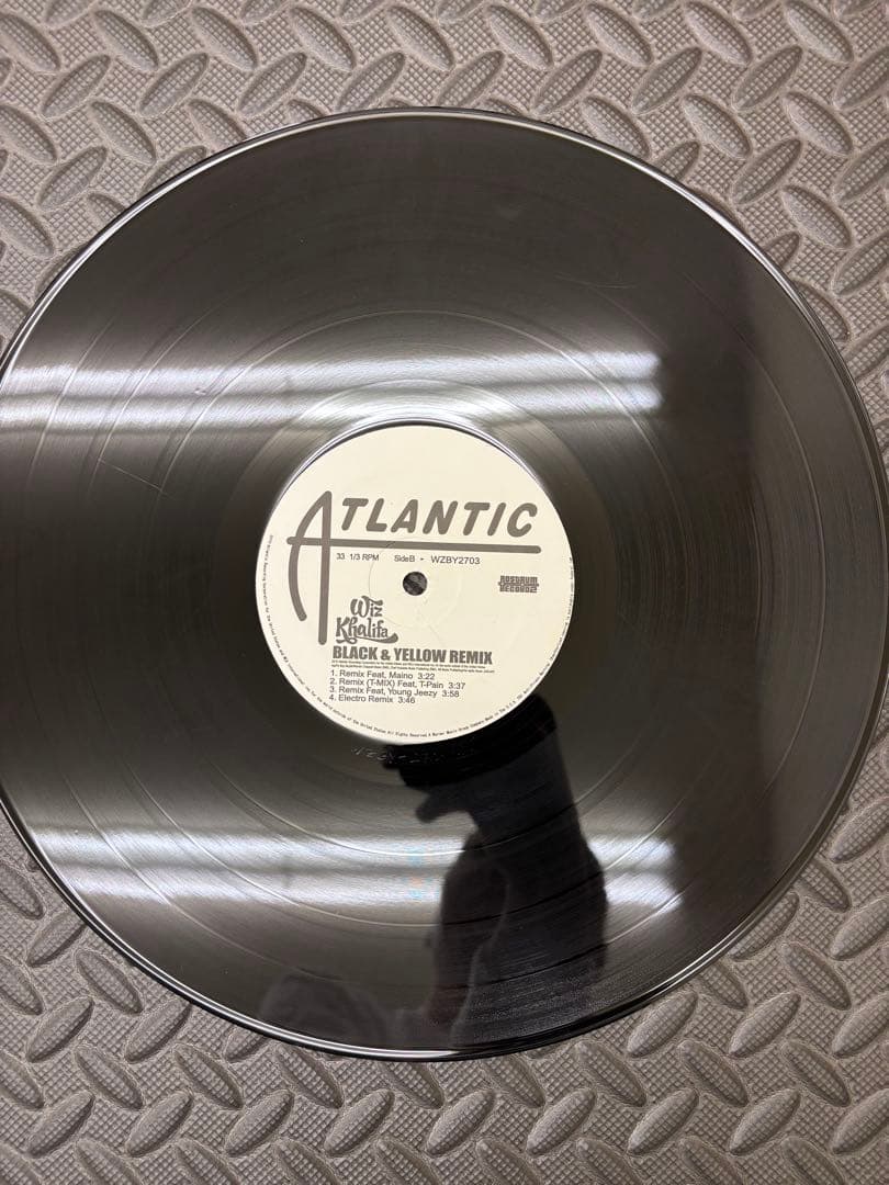 Wiz Khalifa - Black & Yellow 12" Vinyl Record Original US Pressing Hip Hop