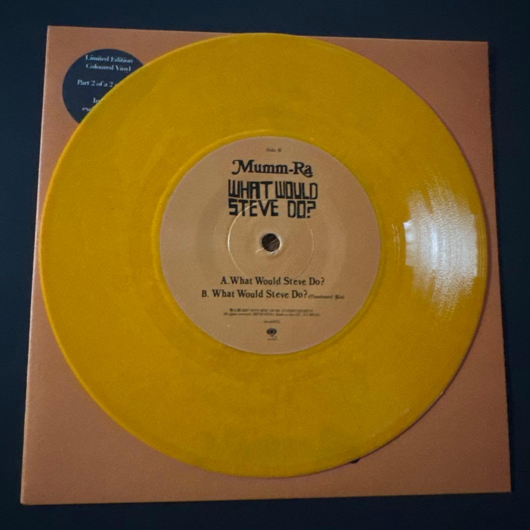 Mumm-Ra - What Would Steve Do? Limited Edition Yellow Vinyl 7" Single
