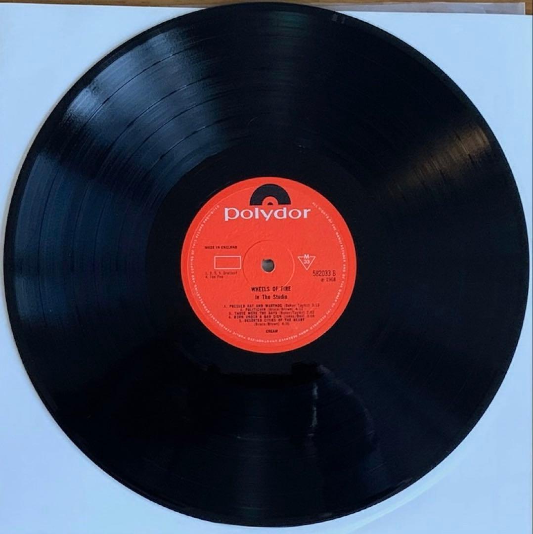 Cream - Wheels Of Fire (In The Studio) 1968 UK Original Mono LP Vinyl Record