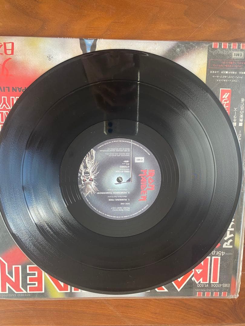 IRON MAIDEN Maiden Japan Live 12-inch EP Japan Original w/ Obi EMI EMS-41004