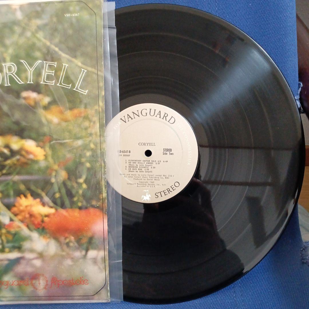 Larry Coryell - Coryell Vinyl LP 1969 Jazz Funk Fusion Vanguard VSD-6547