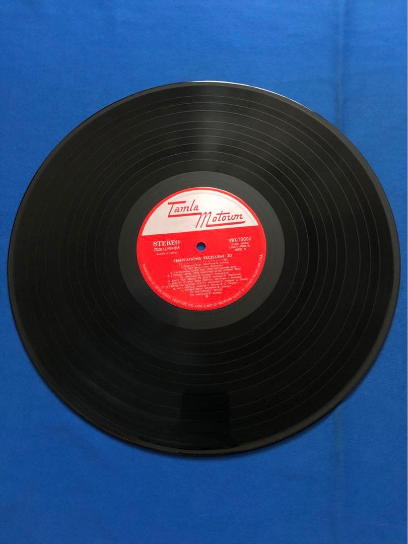 The Temptations - Excellent 20 LP Japan 1973 Motown SWX-20003 With Obi