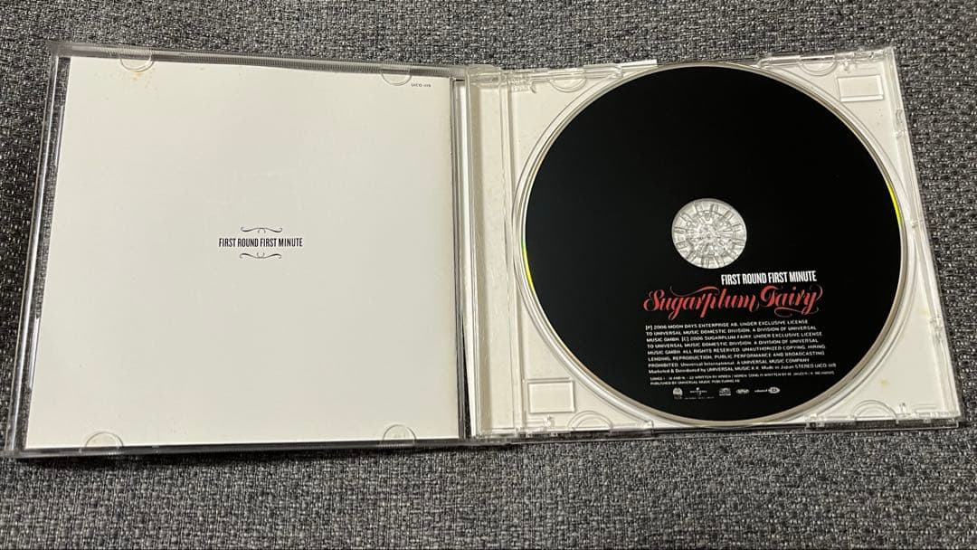 Sugarplum Fairy - First Round First Minute CD Japan Press with OBI 2007