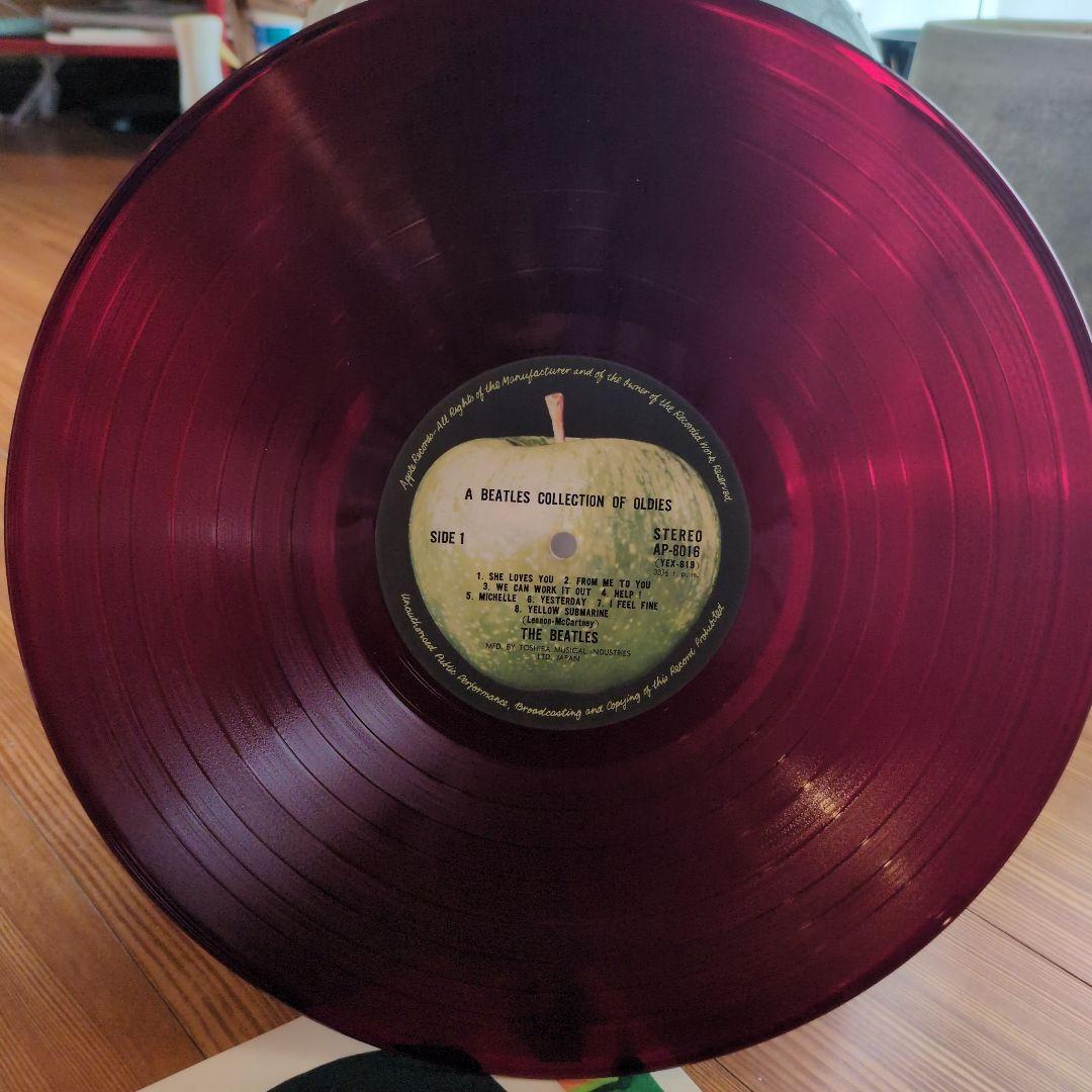 The Beatles - A Collection Of Oldies LP Red Vinyl Japan Pressing AP-8016 Rare
