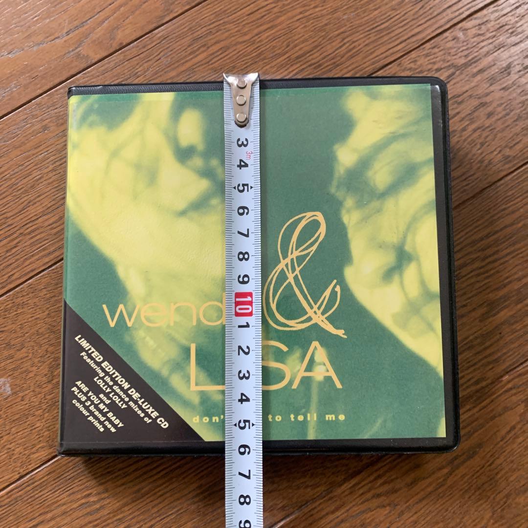 Wendy & Lisa Don't Try To Tell Me Limited Edition De-Luxe CD 1990 UK Press