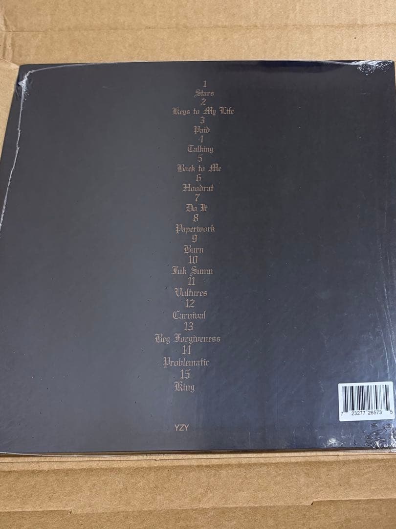¥$ (Kanye West & Ty Dolla $ign) Vultures 1 Vinyl 2LP Record Official YZY Release