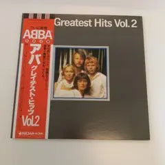 ABBA Greatest Hits Vol. 2 Vinyl LP Japan DSP-5113 w/ Obi & Insert