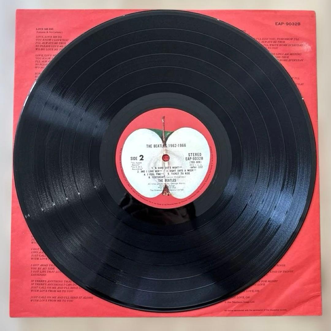 The Beatles 1962-1966 2LP Japan First Press EAP-9032B Toshiba Musical Industries