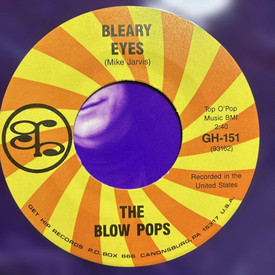 The Blow Pops - My Carrie 7" Vinyl Purple Marble Color Indie Garage Pop 1993