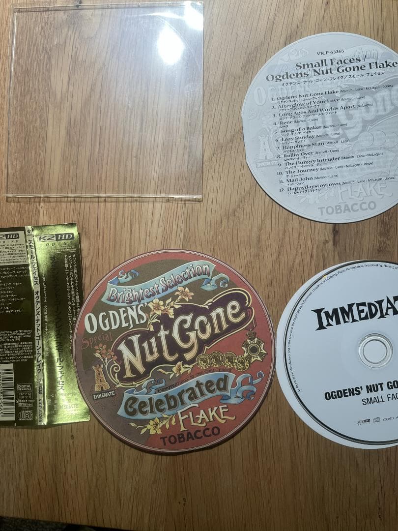 Small Faces - Ogdens' Nut Gone Flake CD Japan Press K2HD Limited Mini LP OBI