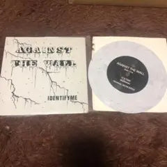 Against The Wall - Identify Me 7" Color Vinyl Hardcore Punk Straight Edge