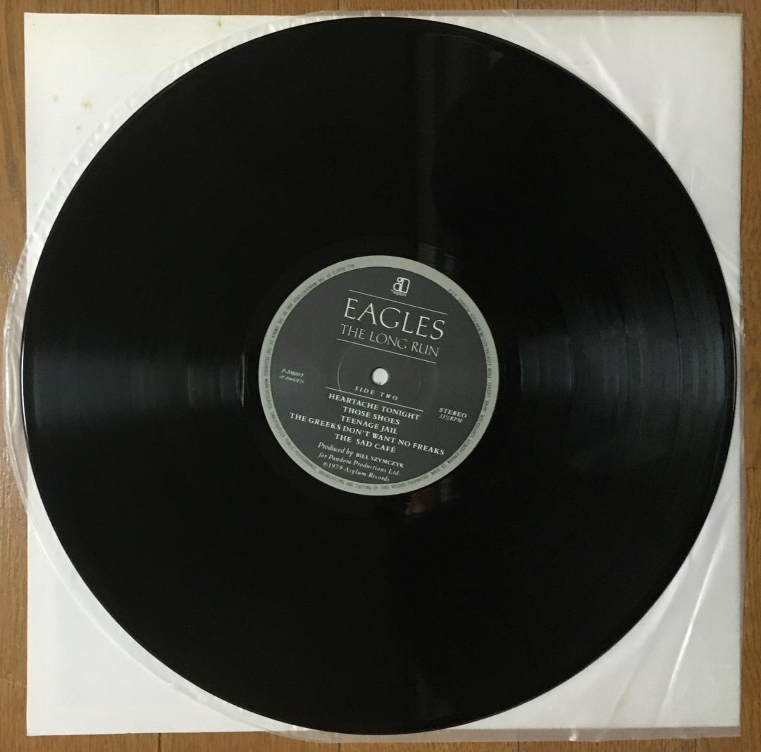 Eagles - The Long Run Japan Original Vinyl LP 1979 With Obi & Insert