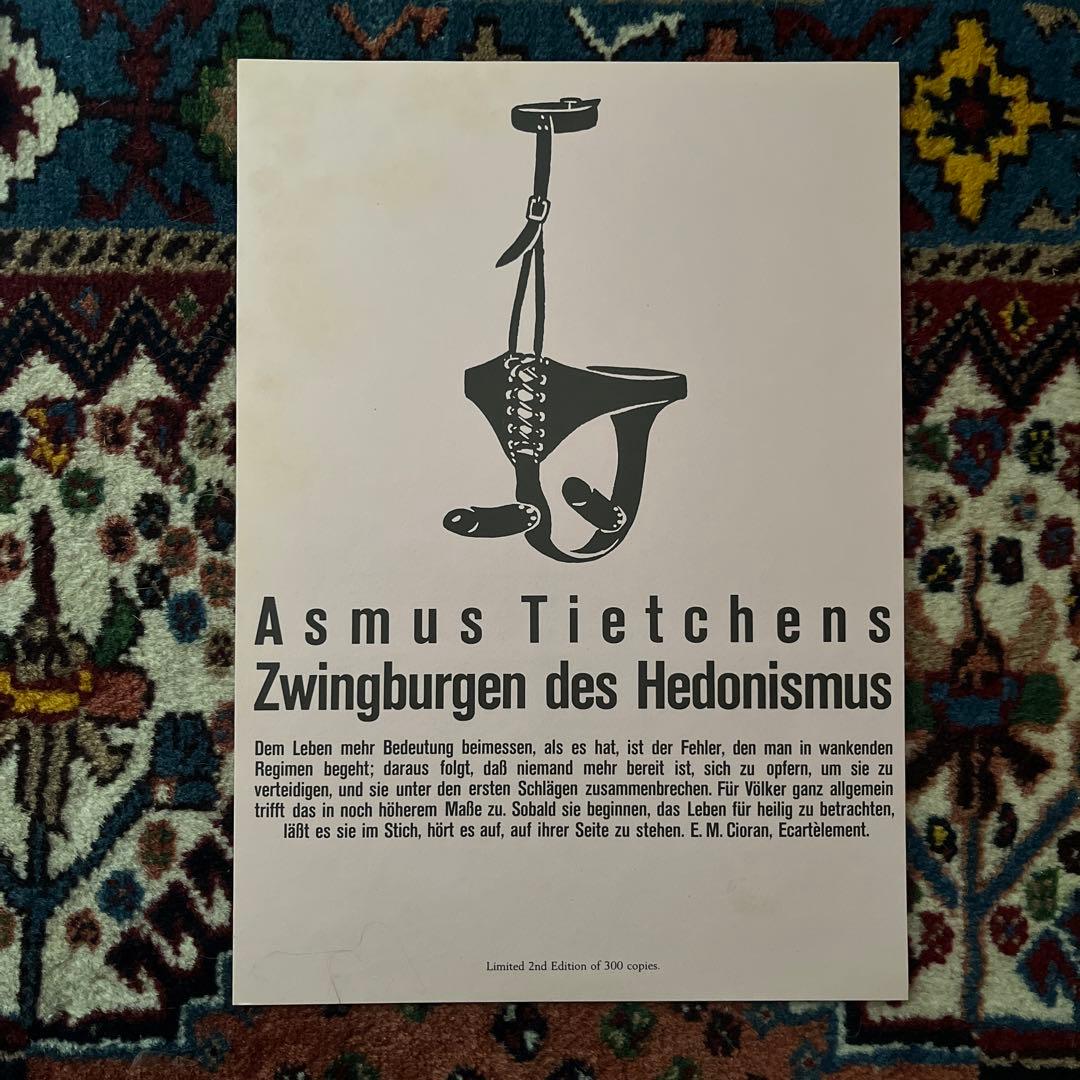 Asmus Tietchens Zwingburgen des Hedonismus Vinyl LP Experimental Industrial