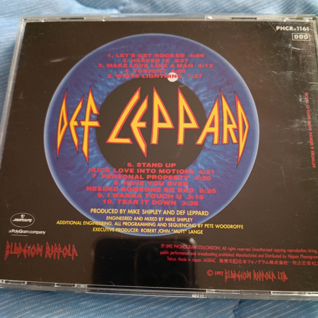 Def Leppard Adrenalize Japan Press CD PHCR-1161 1992 w/ 2 Japan Bonus Tracks