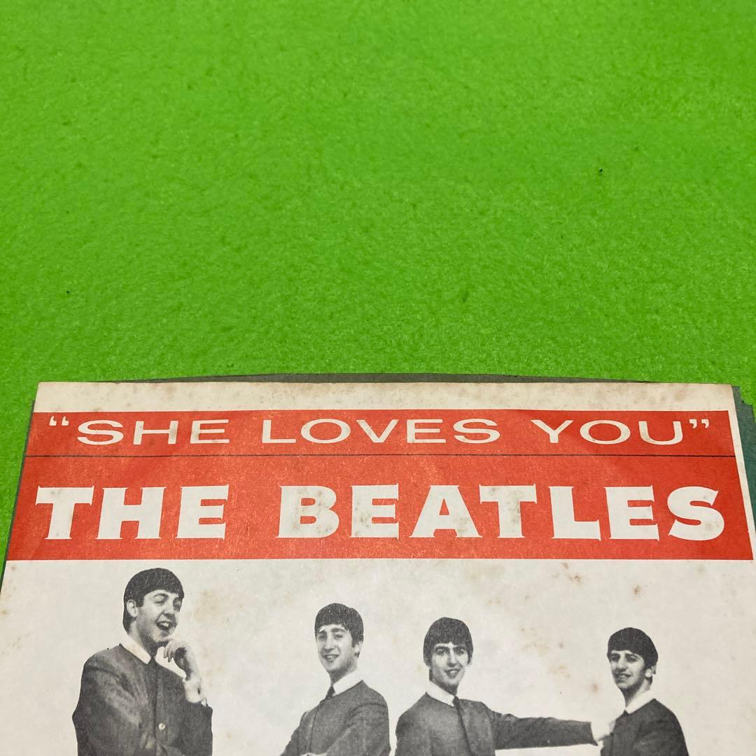 The Beatles She Loves You Pink Swan Record Used | Japansoundstore