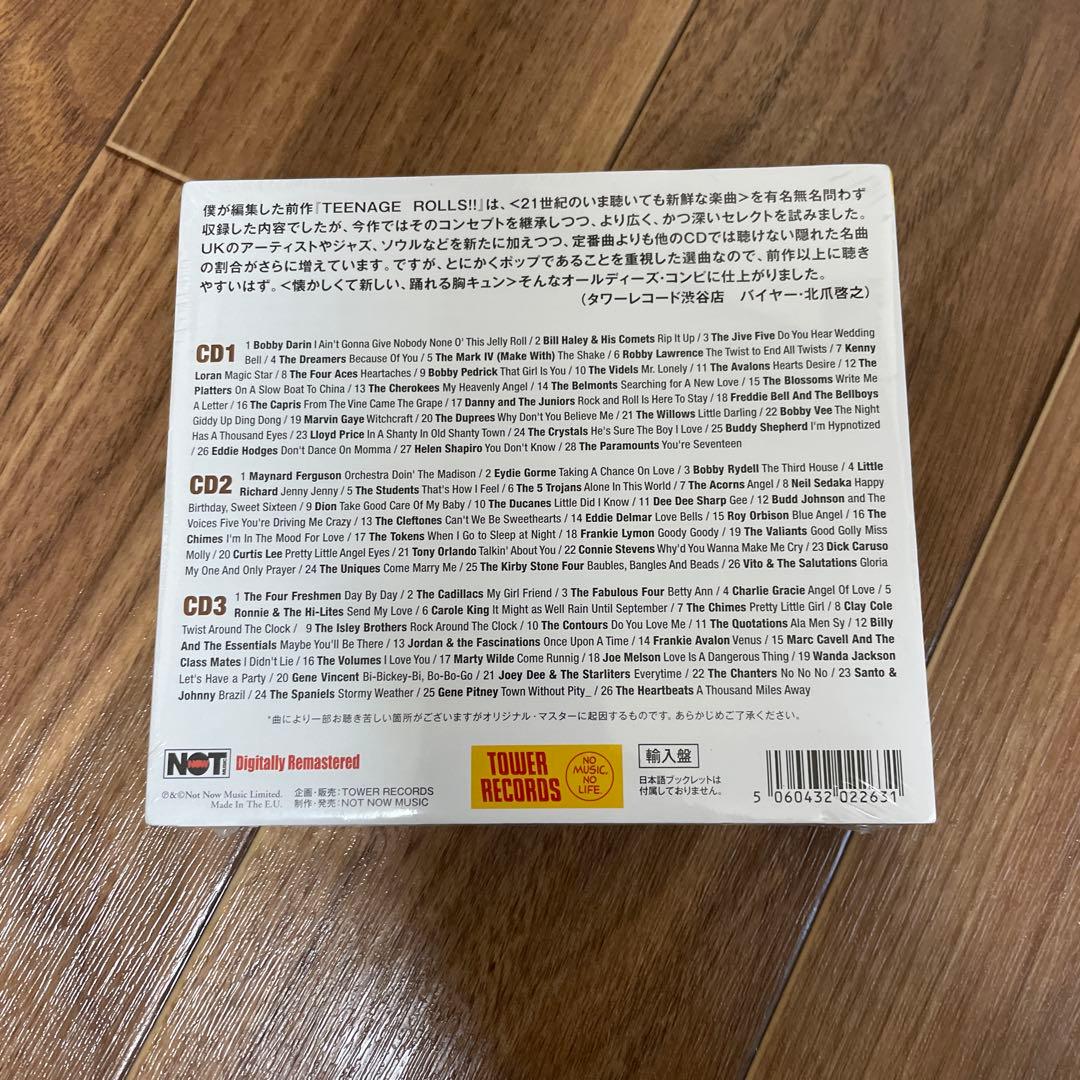 Various Artists Teenage Vows 3CD Japan Press Tower Records Limited Edition