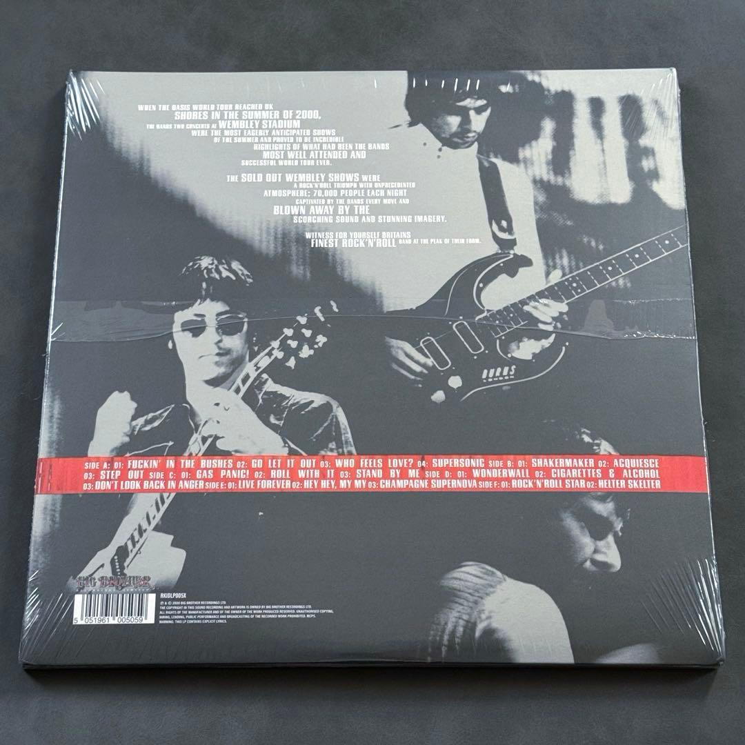 Oasis - Familiar To Millions 3LP Vinyl Record Live at Wembley July 2000