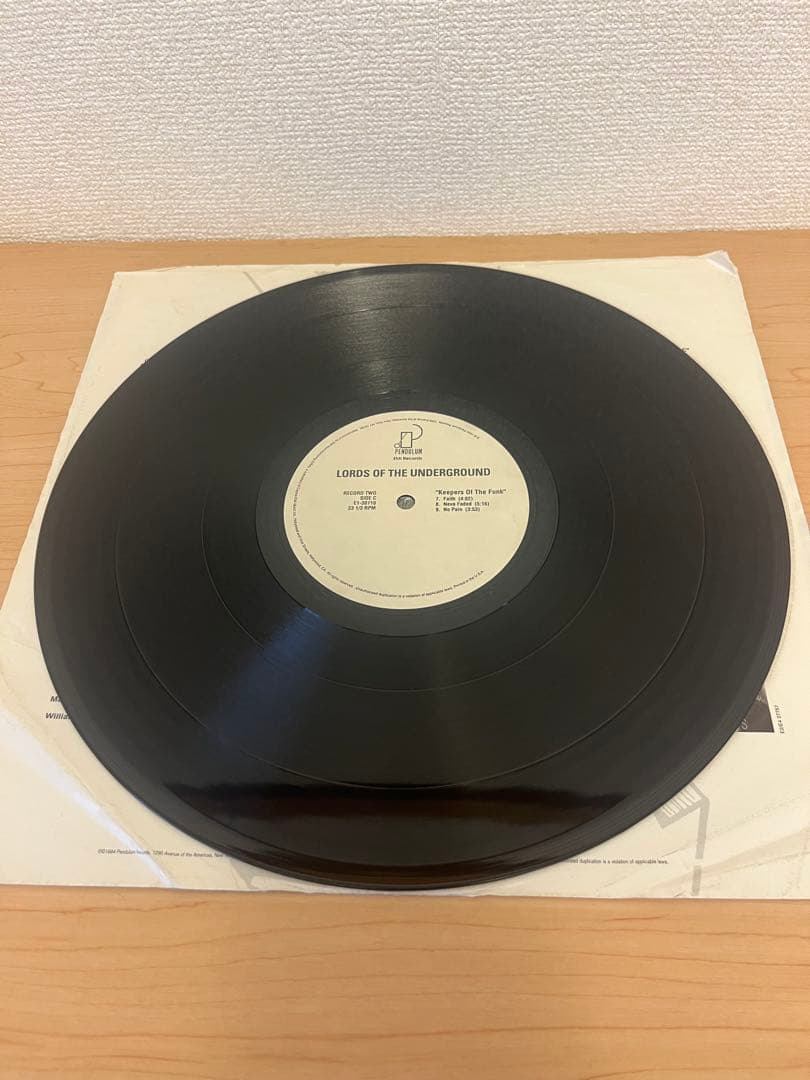 Lords of the Underground - Keepers of the Funk 2LP Vinyl 1994 Hip Hop Classic