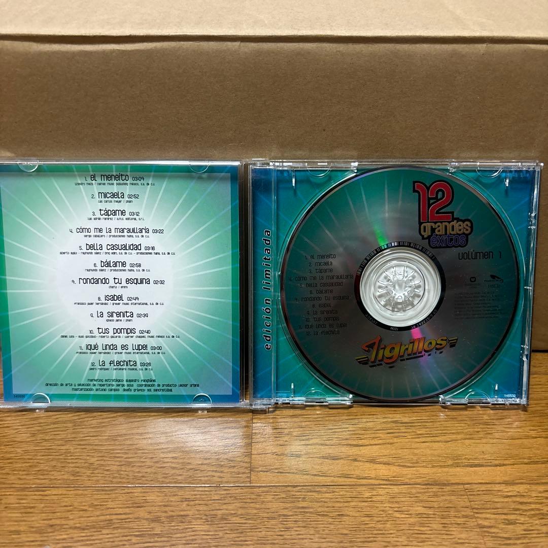 Los Tigrillos 12 Grandes Exitos Vol. 1 CD Edition Limitada Latin Music