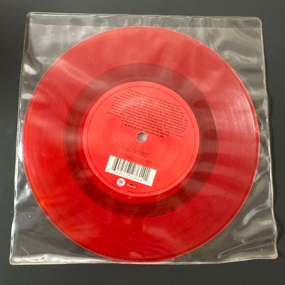 Kaiser Chiefs Ruby 7-inch Red Vinyl Single Indie Rock