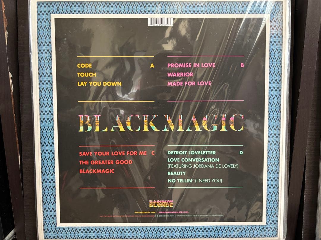 Jose James - Blackmagic 2LP 10th Anniversary Edition Jazz Soul Vinyl