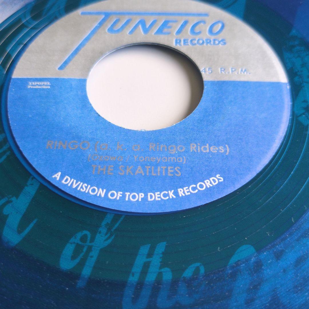 The Skatalites / The Deacons - Ringo / Man Alone - Rare Blue Vinyl 7-inch Single