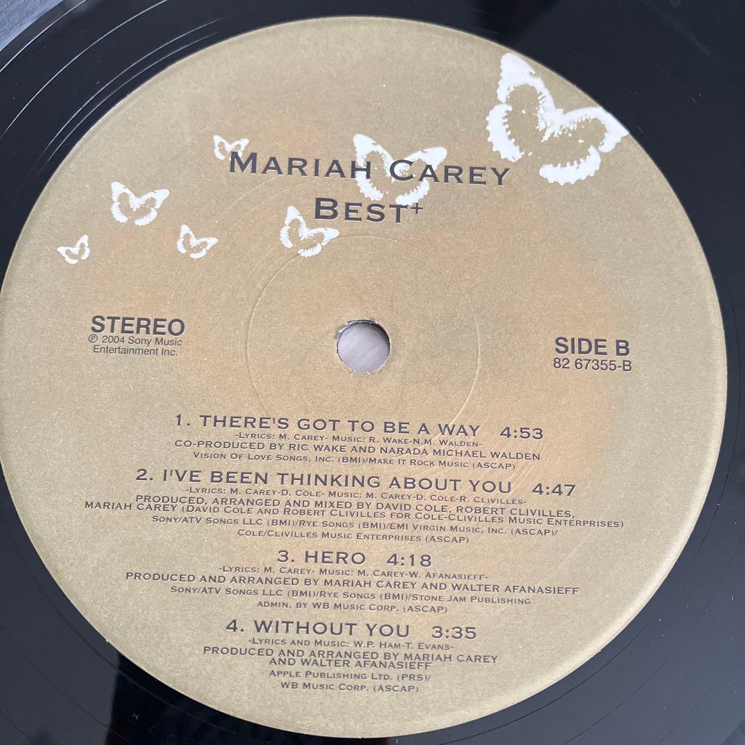 Mariah Carey Best 12" Vinyl Compilation Japan Pressing Emotions Dreamlover Honey