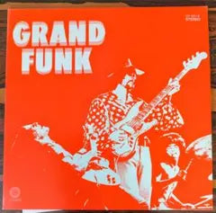 Grand Funk Railroad - Grand Funk Japan LP Red Vinyl Original Obi Poster Included