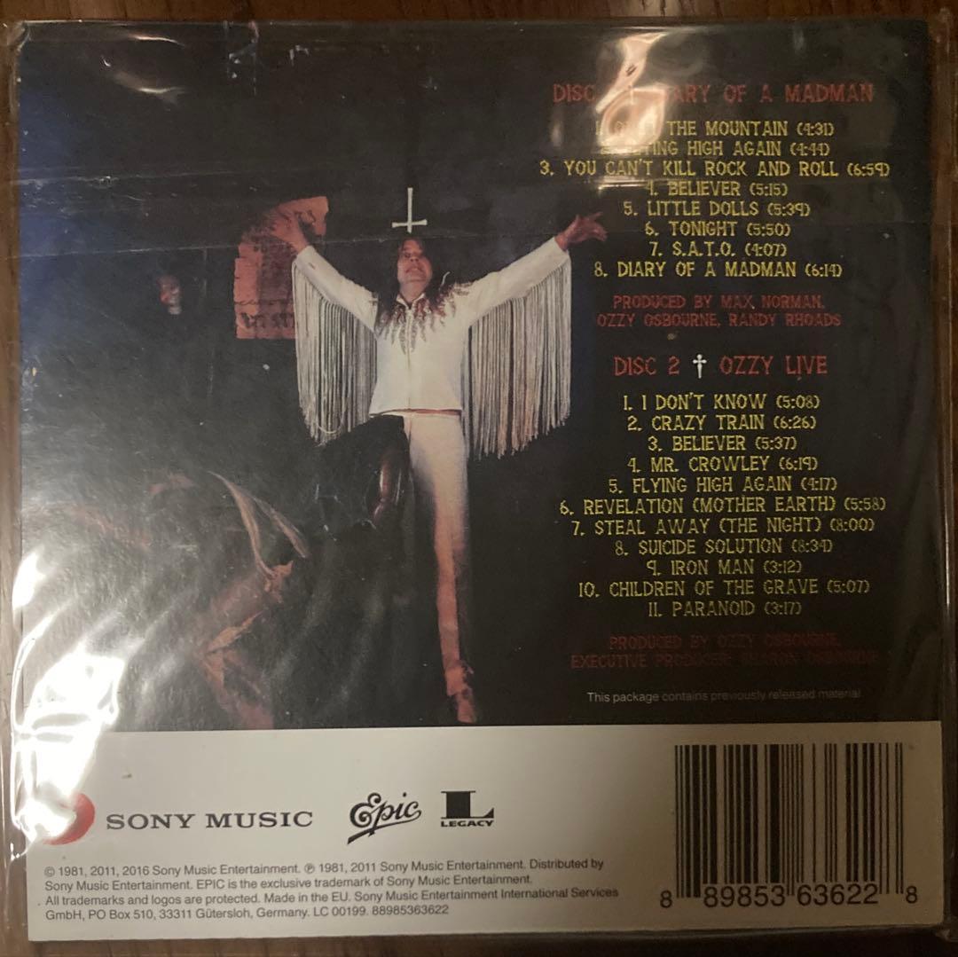 Ozzy Osbourne - Diary of a Madman 2CD Japan Press Legacy Edition