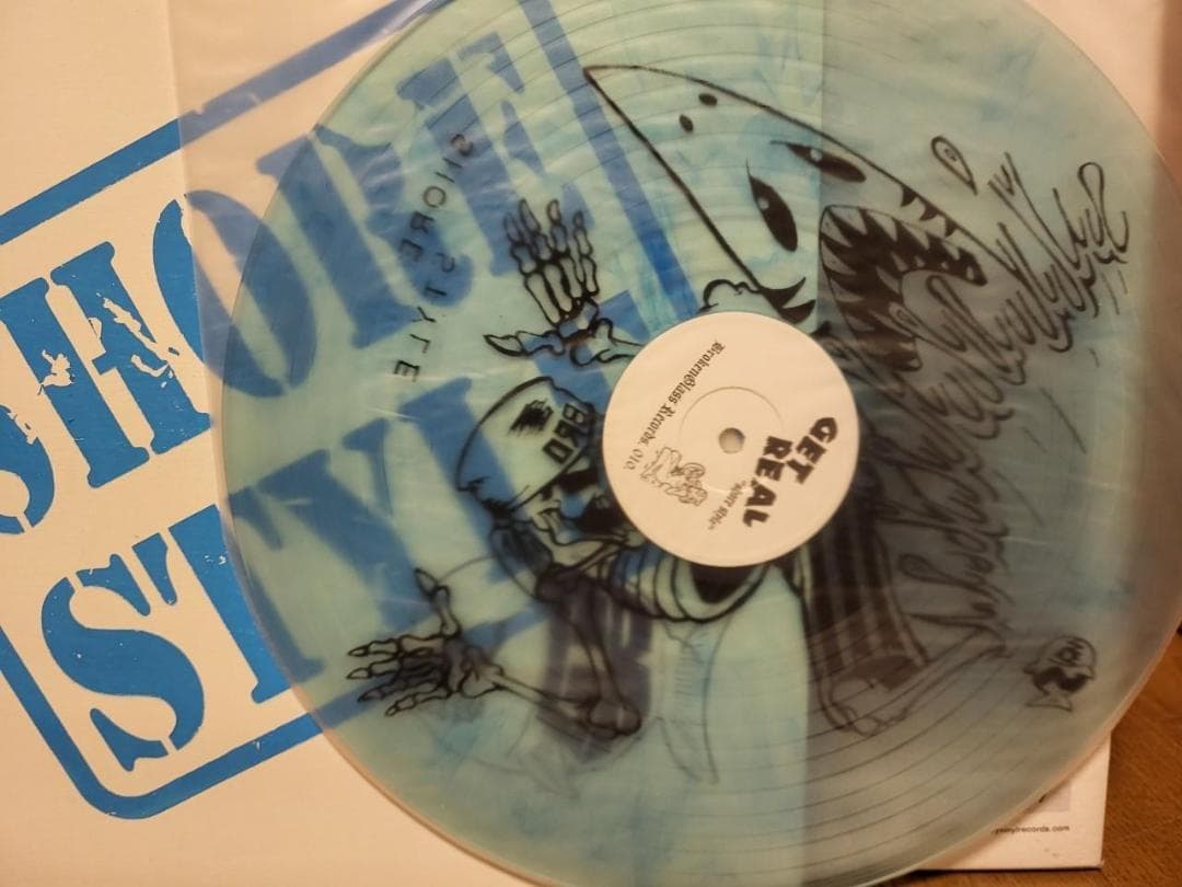 Get Real - Shore Style 12-inch LP, Clear Blue Vinyl, Rare Indie Punk