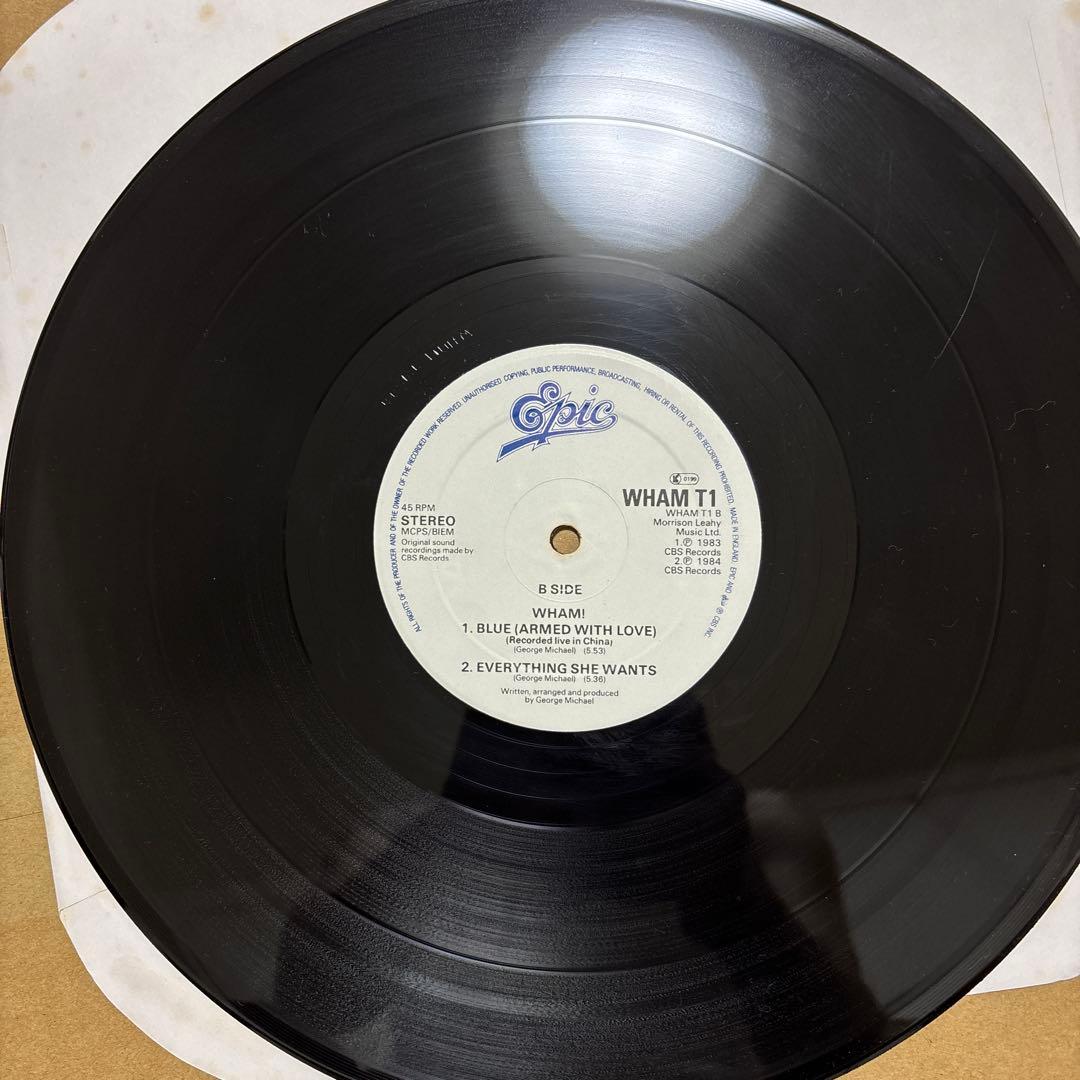 Wham! Last Christmas Pudding Mix 12-inch Vinyl Record Christmas 85 UK Import