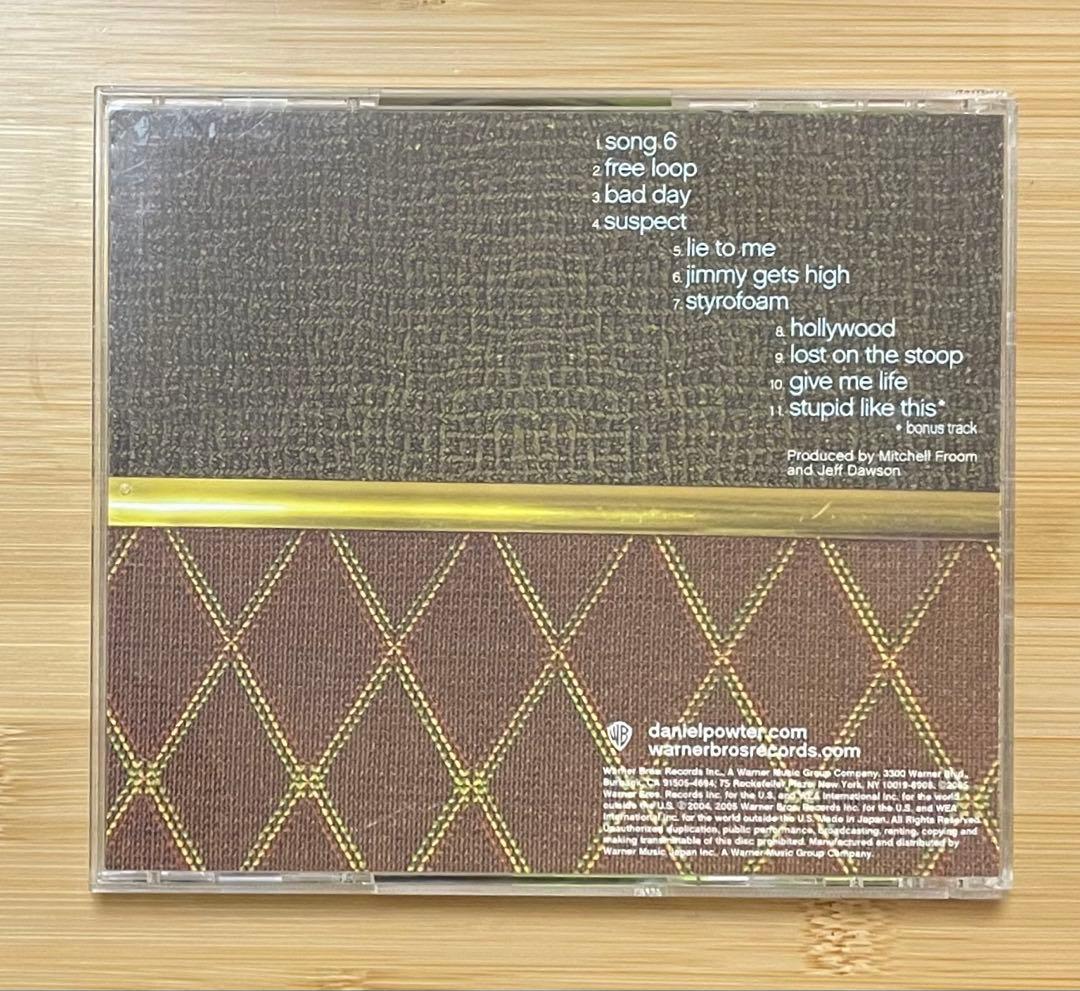 Daniel Powter - Daniel Powter CD Japan Press with OBI WPCR-12260