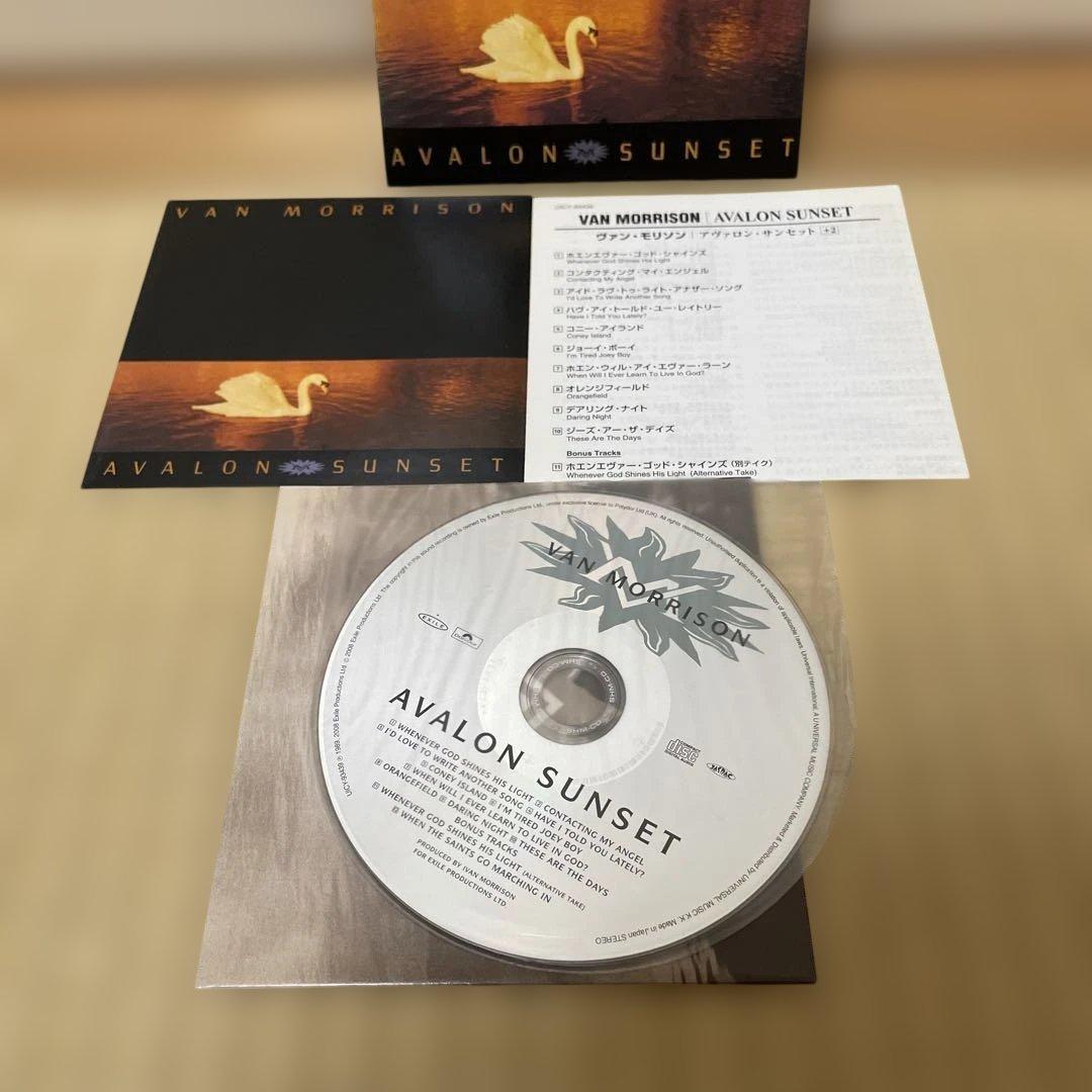 Van Morrison Avalon Sunset CD Japan Mini LP Paper Jacket Near Mint | Japansoundstore