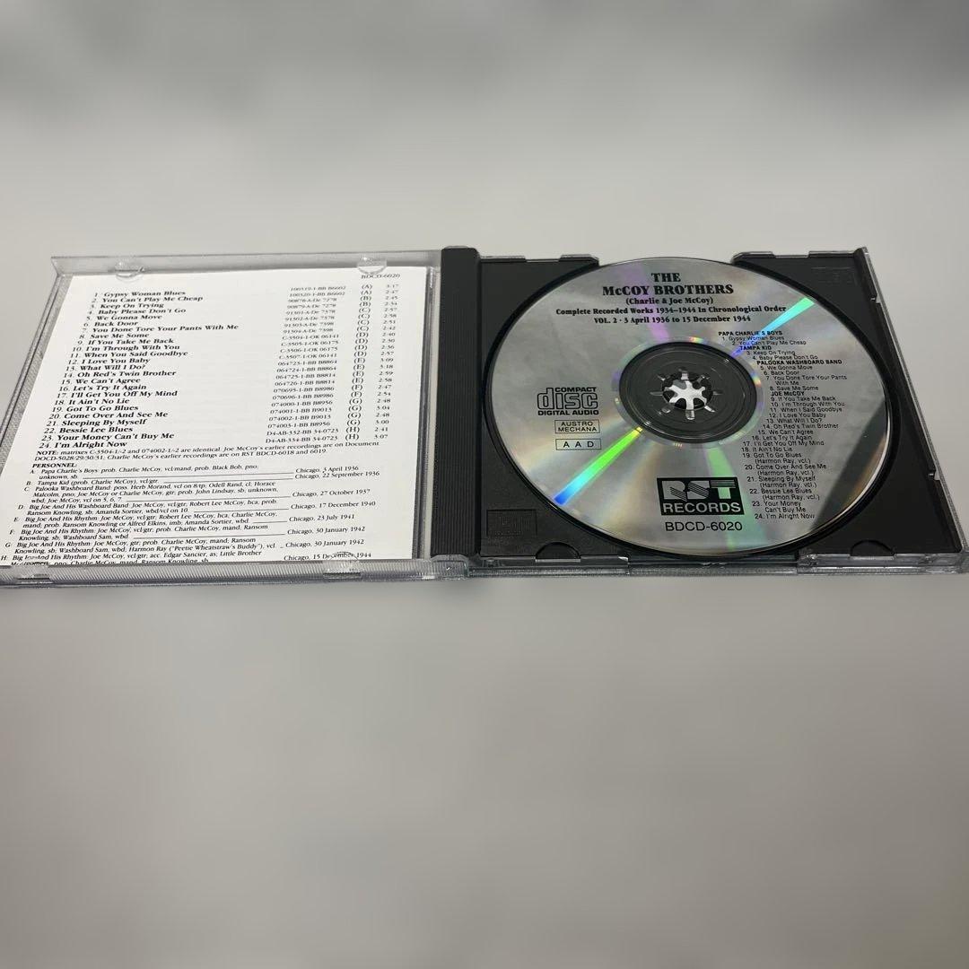The McCoy Brothers Charlie & Joe McCoy Volume 2 1936-1944 CD Austria Import