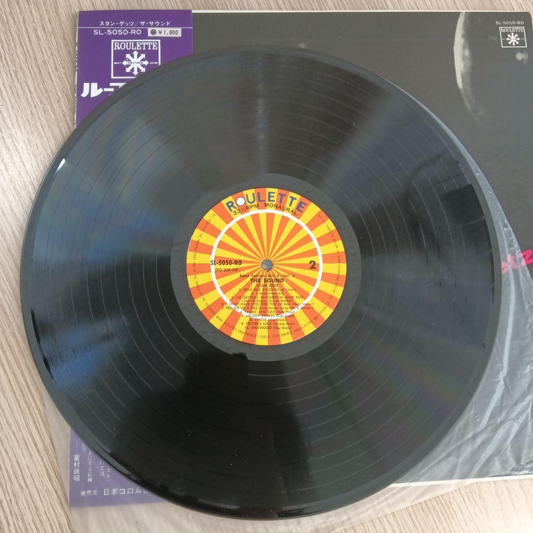 Stan Getz The Sound LP Japan Roulette SL-5050-RO Jazz Original Obi Included