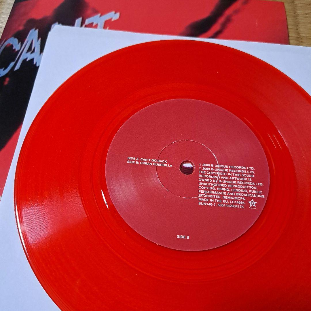 Primal Scream Can't Go Back 7" Red Vinyl EP UK 2008 Indie Rock Record