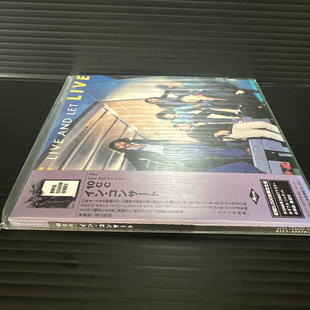 10cc Live And Let Live 2CD Japan Press Mini LP Limited Edition 2006 Remaster