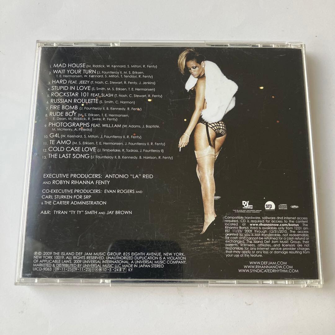 Rihanna - Rated R (Japan Press CD, 2009) Includes Lyric Booklet