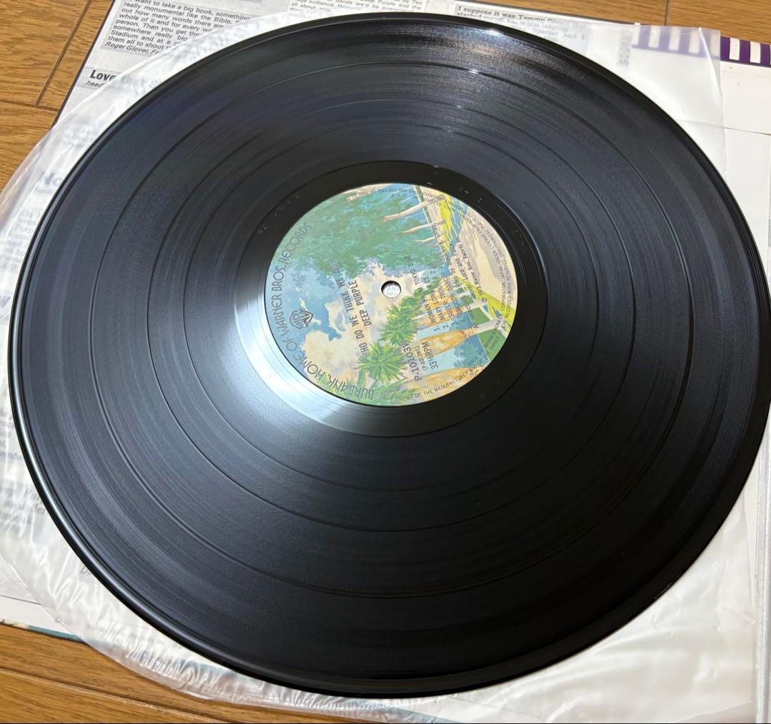 Deep Purple - Who Do We Think We Are LP 1973 Japan Vinyl Record With Obi
