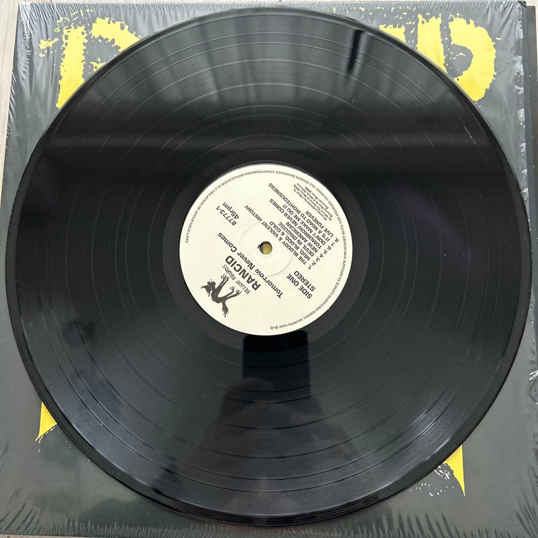 Rancid - Tomorrow Never Comes Vinyl LP Punk Rock Hellcat Records