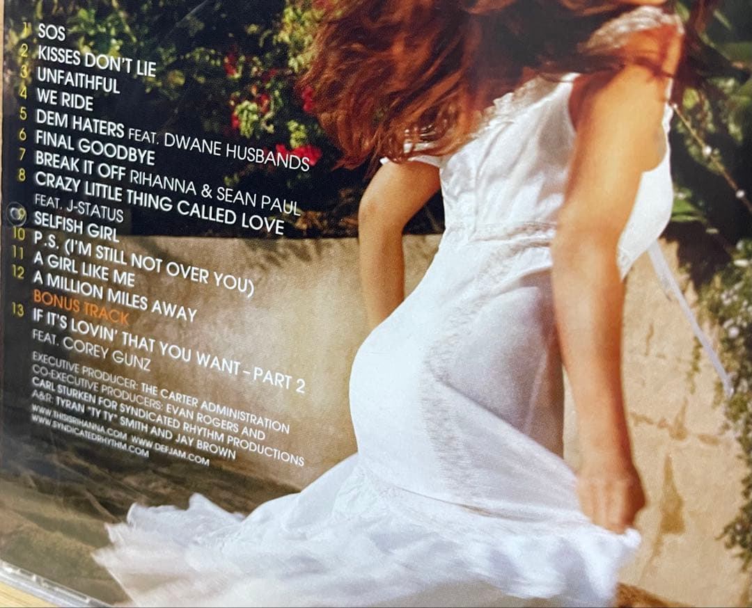 Rihanna A Girl Like Me CD Album Japan Press 2006 Def Jam Pop