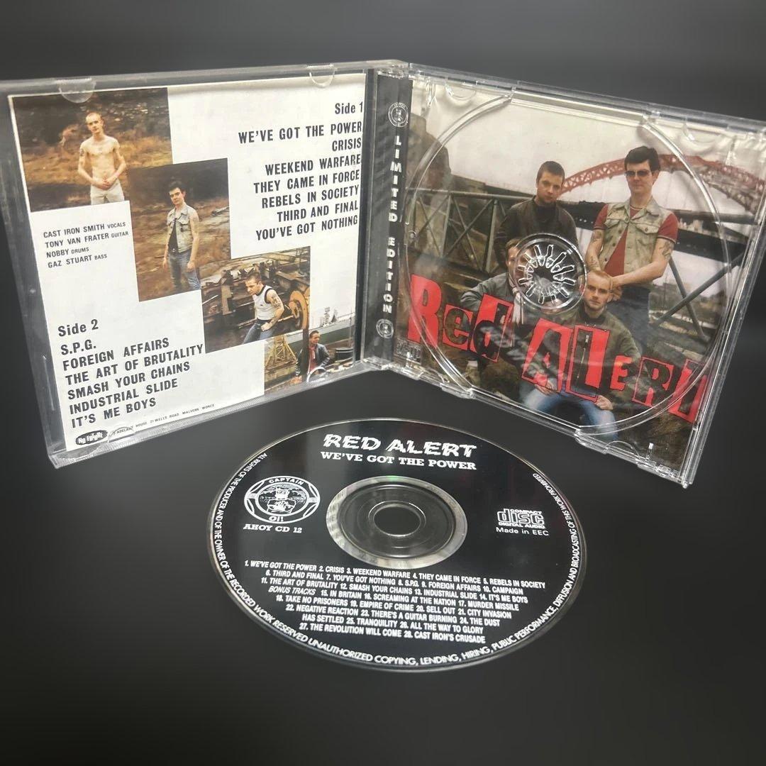 Red Alert We've Got The Power CD Limited Edition 28 Tracks Punk Rock 1993