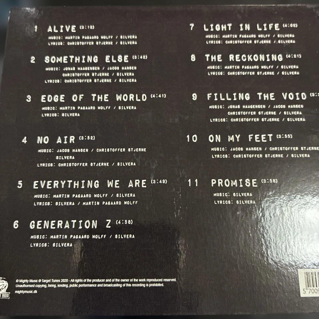 Silvera - Edge of the World CD Japan Press with OBI 2020 Hard Rock