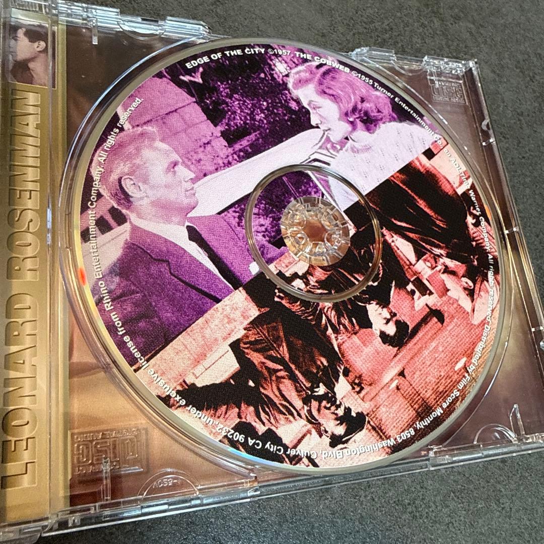 Leonard Rosenman The Cobweb / Edge of the City Soundtrack CD FSM Limited Edition