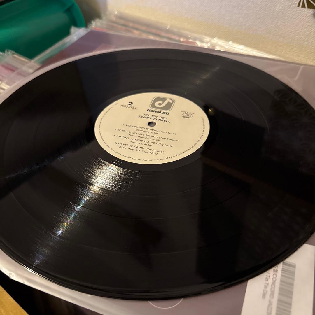 Kenny Burrell - Tin Tin Deo LP Japan 1977 Jazz Guitar Concord Records