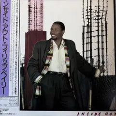 Philip Bailey - Inside Out Vinyl LP 1986 Japan Pressing with Obi Insert