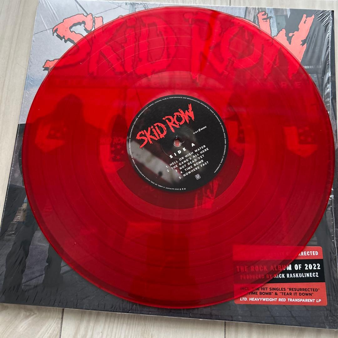 Skid Row - The Gang's All Here, 2022 Limited Transparent Red Vinyl LP