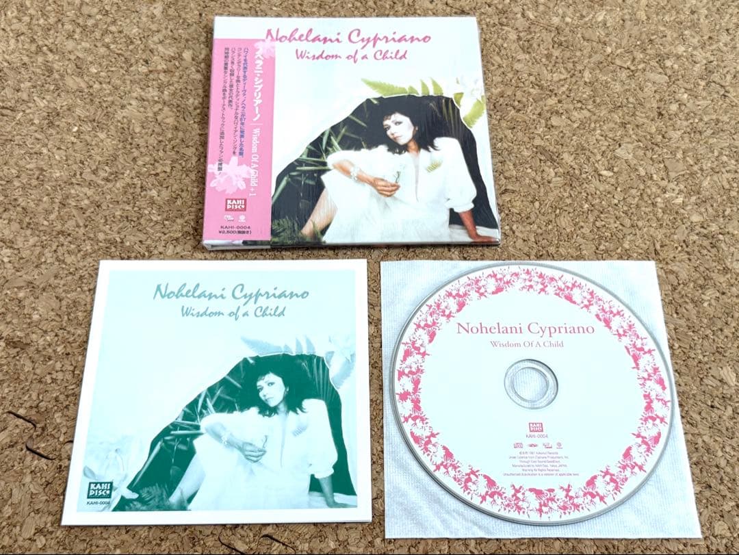 Nohelani Cypriano Wisdom of a Child CD Japan Press Mini LP with OBI 2002